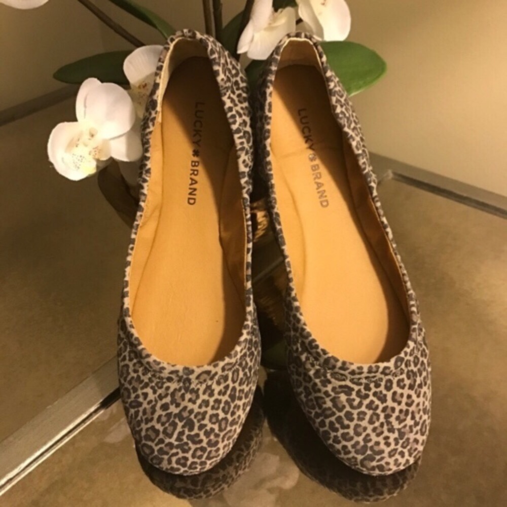 Lucky Brand - Emmie Ballet Flat leopard print